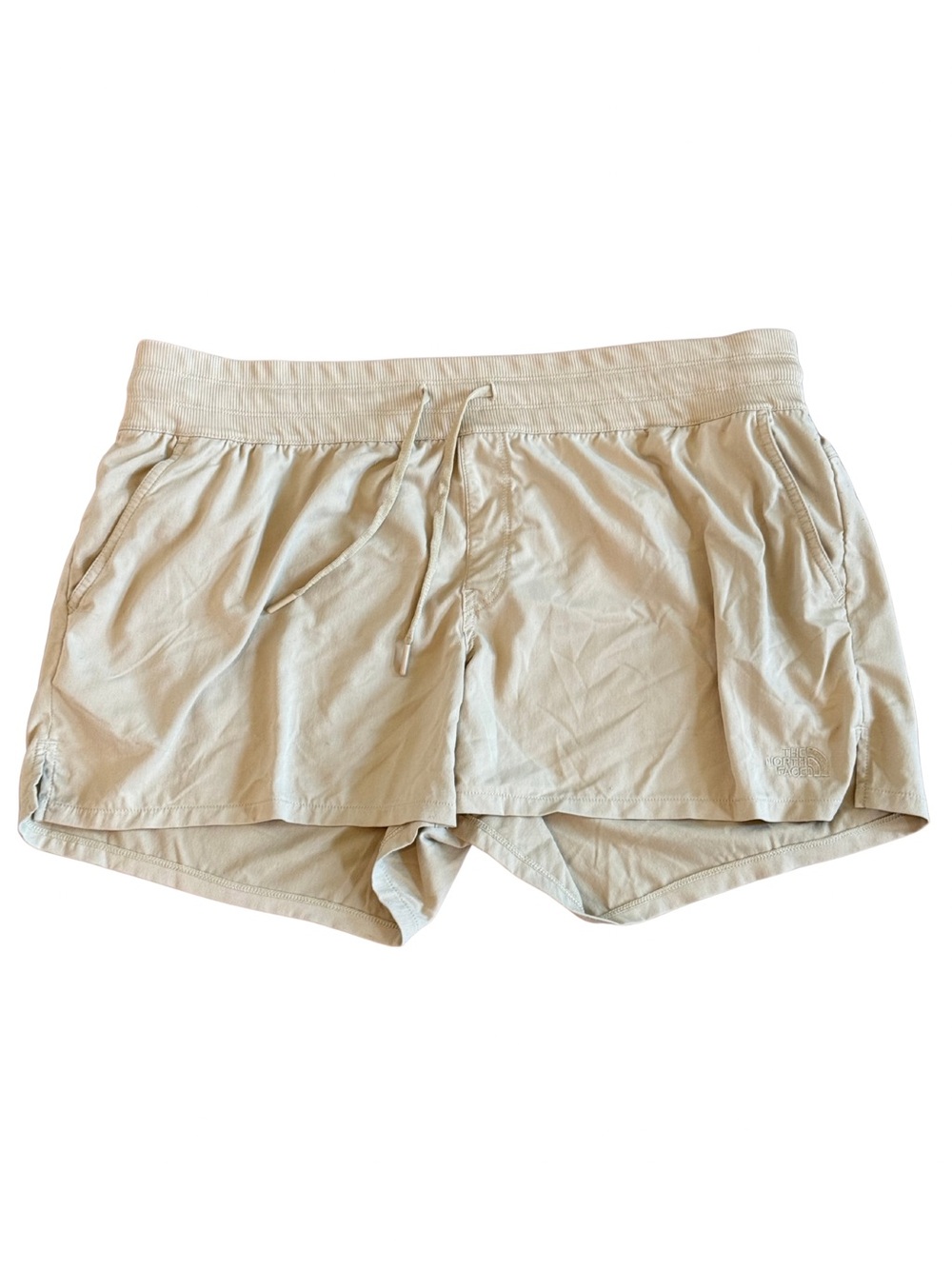 THE NORTH FACE Active Shorts XL Beige Drawstring